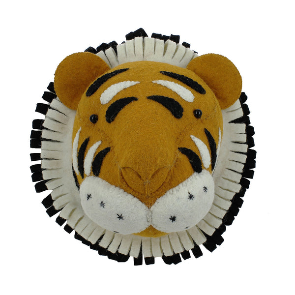 Mini głowa zwierzęcia na ścianę - Tygrys 01