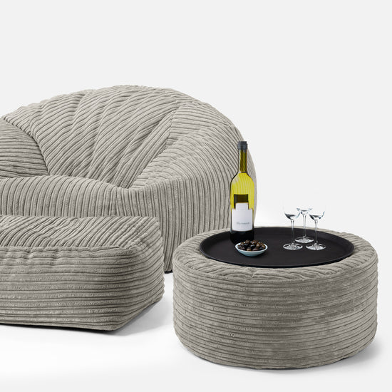 Klasyczna sofa pufa - Klasyczny sztruks Mysi 03
