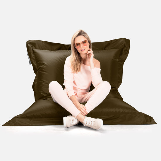 Pufa gigant XXL - SmartCanvas™ Khaki 05