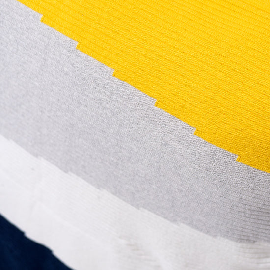 Poszewka na poduszkę ozdobna XL 70 x 70cm - Dzianina Blok kolorów Kolorowy 03