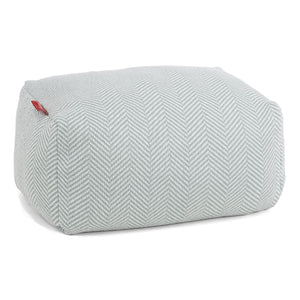 Podnóżek mały - Dzianina Jodełka Kacze jajo niebieskie