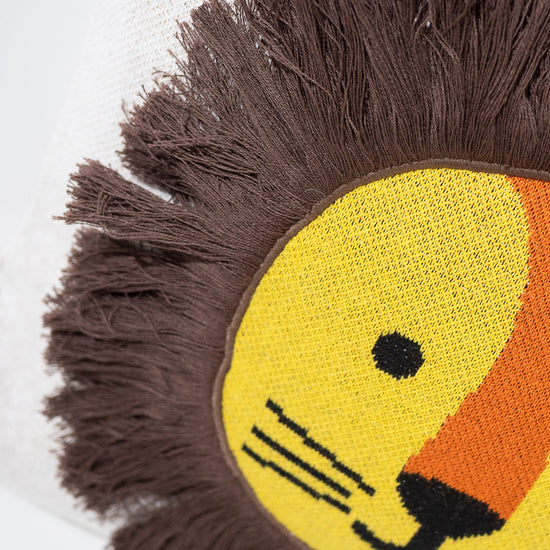 Poszewka na poduszkę ozdobna 47 x 47cm - Dzianina Lew 03