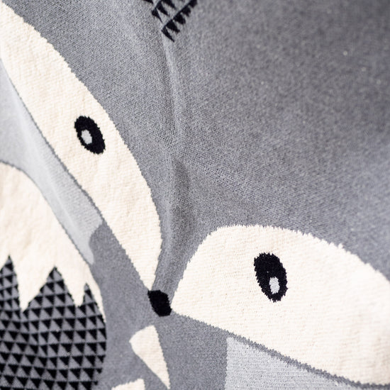 Narzuta / koc - Dzianina Lis solo 03