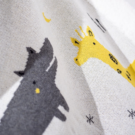 Narzuta / koc - Dzianina Safari 02