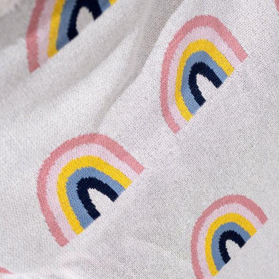 Narzuta / koc - Dzianina Tęcza 02