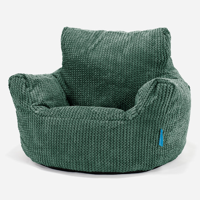 Fotel pufa worki sako dla malucha 1-3 lata - Pom Pom Zielony Mech 01
