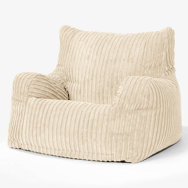 Fotel pufa worki sako Josephine - Klasyczny sztruks Śmietanka 01