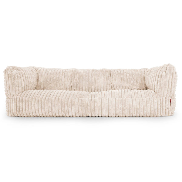 Sofa 3-osobowa pufa Albert Zamienny Pokrowiec - Sztruks ultra plusz 01