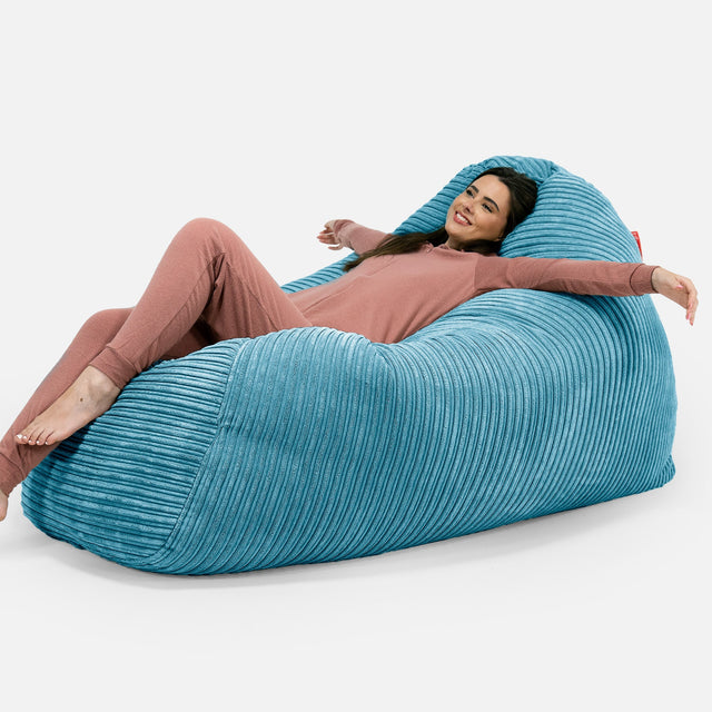 Olbrzymia sofa pufa Zamienny Pokrowiec - Klasyczny sztruks 01