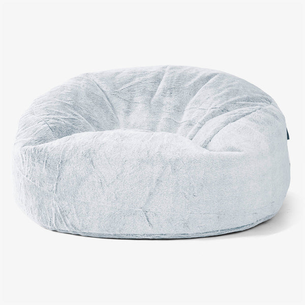 Sofa pufa Mammoth Zamienny Pokrowiec - Sztuczne futerko z królika 01