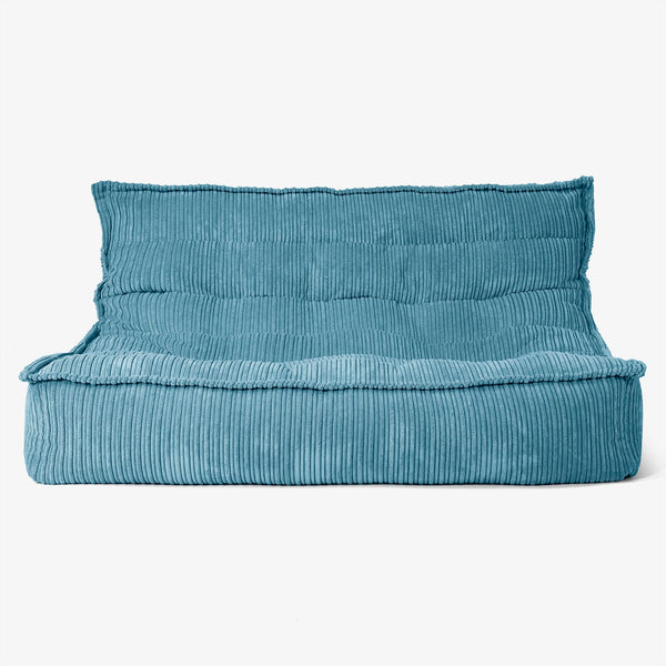Pufa sofa podłogowa Oliver Zamienny Pokrowiec - Klasyczny sztruks 01