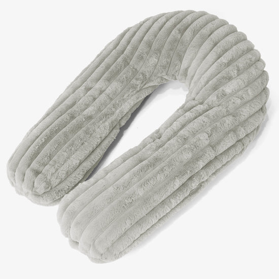 Poduszka do przytulania - Sztruks ultra plusz Szałwiowy zielony 01