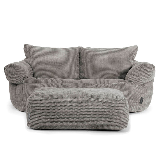Sofa pufa Josephine - Pom Pom Antracytowa szarość 02