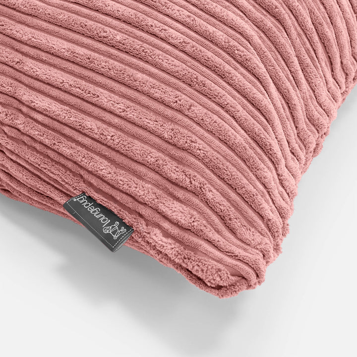 Poszewka na poduszkę ozdobna 47 x 47cm - Klasyczny sztruks Brzoskwinia 03