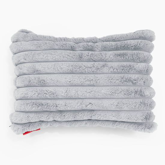 Poszewka na poduszkę ozdobna prostokątna 35 x 50cm - Sztruks ultra plusz Kacze jajo niebieskie 01