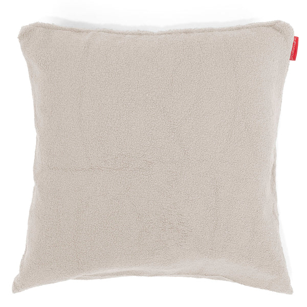 Poszewka na poduszkę ozdobna XL 70 x 70cm - Boucle Kość słoniowa 01