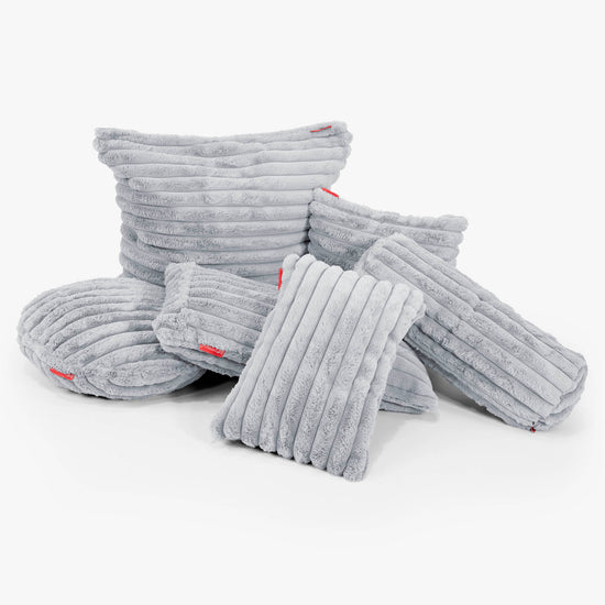 Poszewka na poduszkę ozdobna XL 70 x 70cm - Sztruks ultra plusz Kacze jajo niebieskie 03