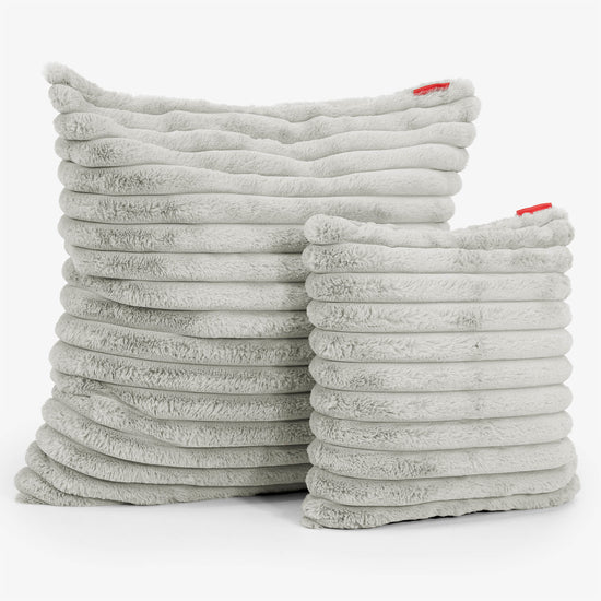 Poszewka na poduszkę ozdobna XL 70 x 70cm - Sztruks ultra plusz Szałwiowy zielony 02