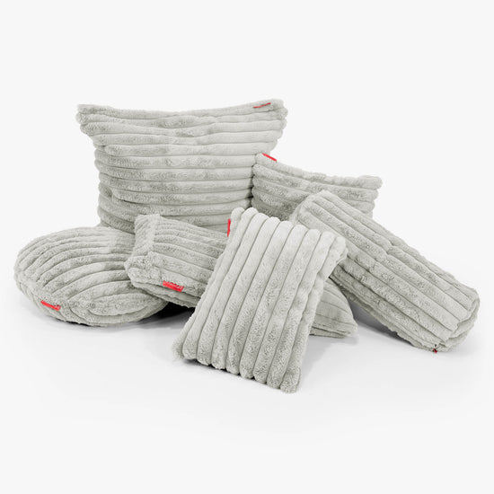 Poszewka na poduszkę ozdobna XL 70 x 70cm - Sztruks ultra plusz Szałwiowy zielony 03