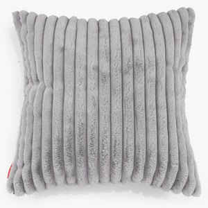 Poszewka na poduszkę ozdobna XL 70 x 70cm - Sztruks ultra plusz Szarość