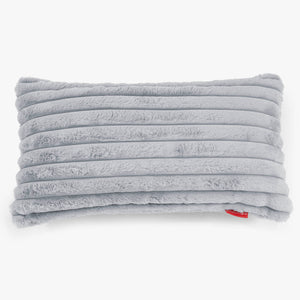 Poszewka na poduszkę XL prostokątna 40 x 70cm - Sztruks ultra plusz Kacze jajo niebieskie