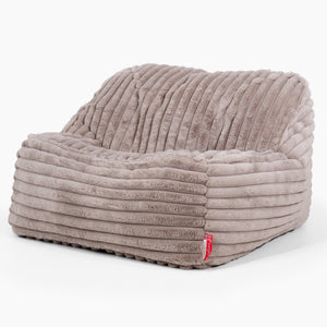 Pufa fotel Sloucher - Sztruks ultra plusz Mysi