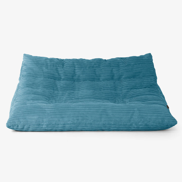 Pufa sofa podłogowa Noah - Klasyczny sztruks Morski błękit 01