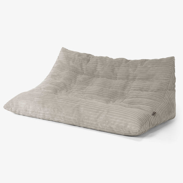 Pufa sofa podłogowa Noah - Klasyczny sztruks Mysi 01