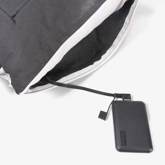 Poduszka grzewcza 45 x 45cm - Sherpa Granat 05