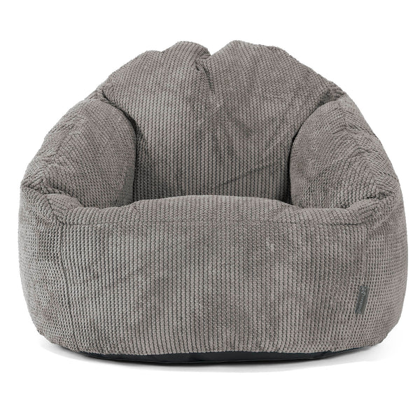 Siedzisko pufa sako Bubble - Pom Pom Antracytowa szarość 01