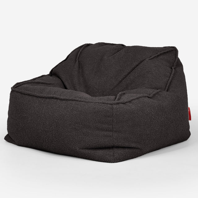Pufa fotel Sloucher Zamienny Pokrowiec - Boucle 01