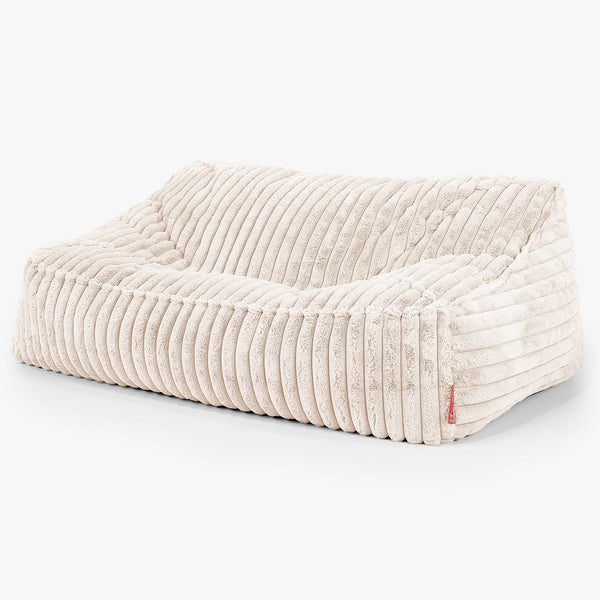 Sofa pufa Sloucher Zamienny Pokrowiec - Sztruks ultra plusz 01