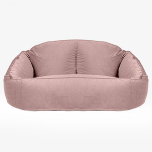 Sofa pufa Bubble - Aksamit Róż