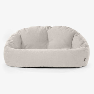 Sofa pufa Bubble - Boucle Kość słoniowa