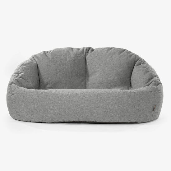 Sofa pufa Bubble - Boucle Szarość 01