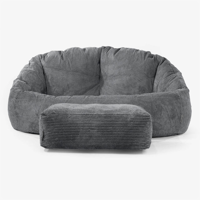 Sofa pufa Bubble - Pom Pom Czerń 02