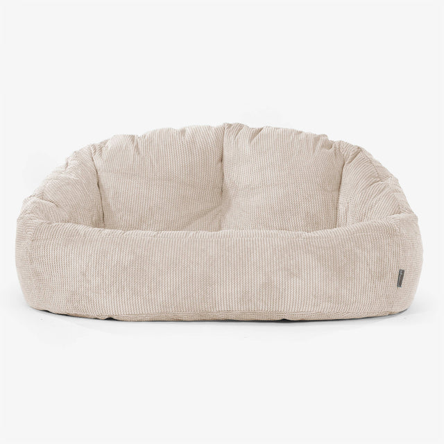 Sofa pufa Bubble - Pom Pom Kość słoniowa 01