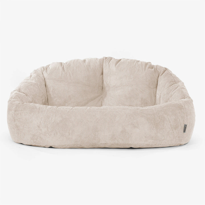 Sofa pufa Bubble - Pom Pom Kość słoniowa 01