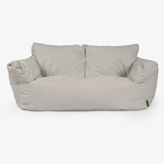 Sofa pufa Josephine - Boucle Kość słoniowa 01