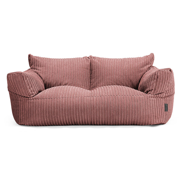 Sofa pufa Josephine - Klasyczny sztruks Brzoskwinia 01