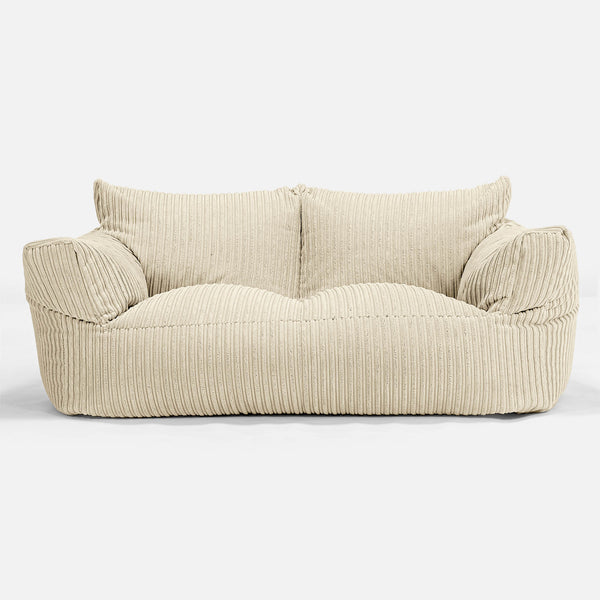 Sofa pufa Josephine - Klasyczny sztruks Śmietanka 01