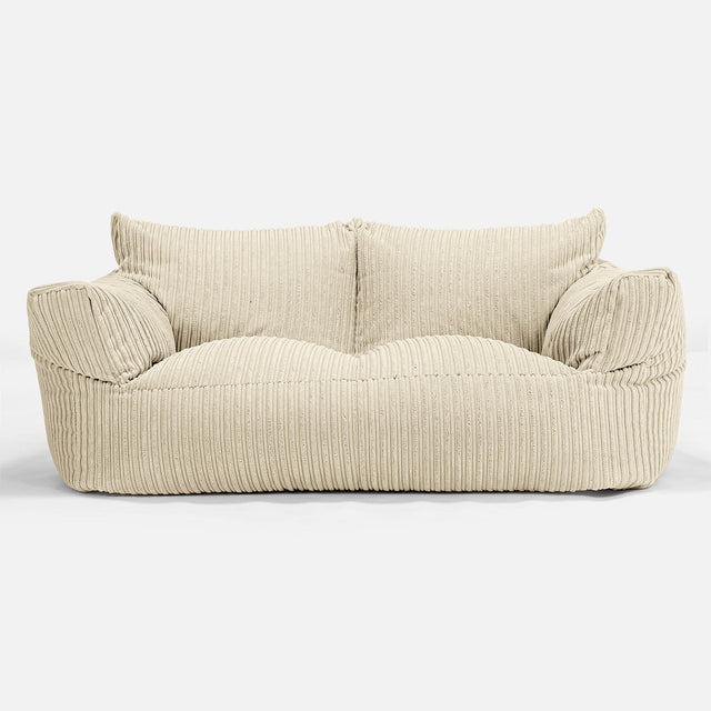 Sofa pufa Josephine - Klasyczny sztruks Śmietanka 01