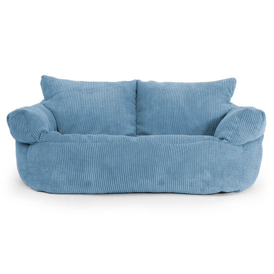 Sofa pufa Josephine - Pom Pom Błękit królewski 01