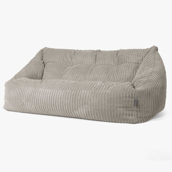 Sofa pufa Maya - Klasyczny sztruks Mysi 03