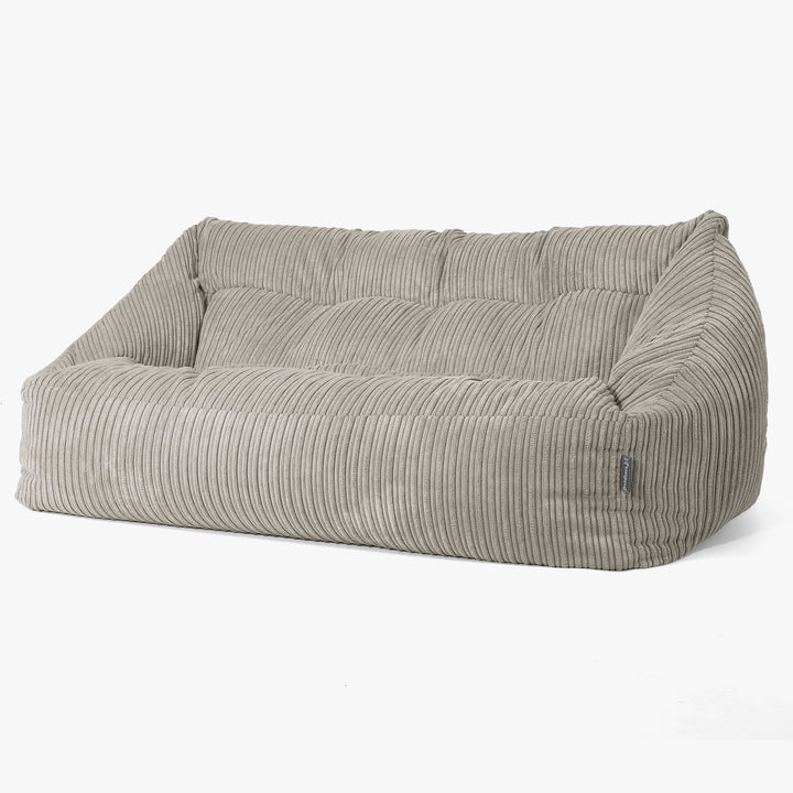 Sofa pufa Maya - Klasyczny sztruks Mysi 03