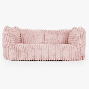 Sofa pufa Ruben - Sztruks ultra plusz Łosoś