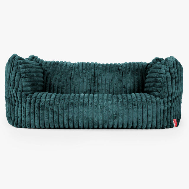 Sofa pufa Ruben - Sztruks ultra plusz Turkus 01