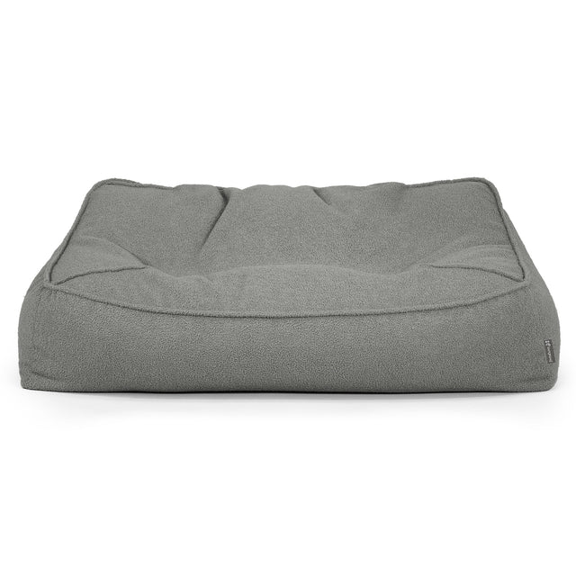 Sofa pufa Sloucher - Boucle Szarość