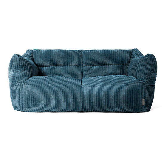 Sofa pufa Victor - Klasyczny sztruks Granat 01