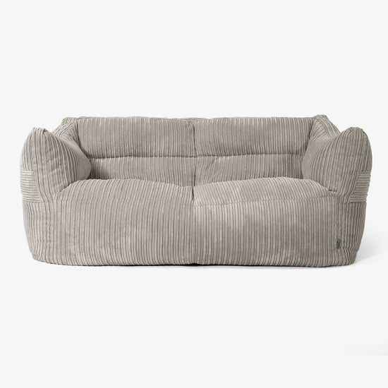 Sofa pufa Victor - Klasyczny sztruks Mysi 01